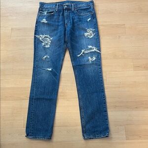 Levi's 511  Fit Ripped Denim Jeans 34x34